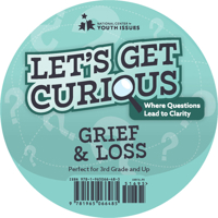 Let's Get Curious: Grief and Loss Card Deck: A Discussion-Based Card Deck for Helping Students Understand Loss, Navigate Grief, and Find Their Way Forward (Let’s Get Curious Card Decks) 1965066488 Book Cover