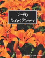 Weekly Budget Planner: Finance Organizer Notebook, Daily Expense and Bills Tracker Journal, Yearly Savings Fill In Guide Notepad, Debt Payoff Logger - Cute Watercolor Floral Theme 1711984604 Book Cover