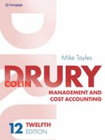 Management and Cost Accounting 1473791243 Book Cover