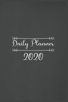 Daily Planner 2020: daily planner with to do list for organization - daily planner with hourly schedule - daily planner 2020 one page per day - daily planner to do list notebook 167748697X Book Cover