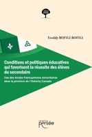 Conditions et politiques éducatives qui favorisent la réussite des élèves du secondaire (French Edition) 2823140131 Book Cover