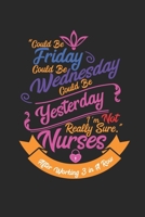 Could be Friday Nurses: Ein lustiges gepunktetes Notizbuch zum Sammeln von Zitaten, Erinnerungen und Geschichten Ihrer Patienten - Abschlu�geschenk f�r Krankenschwestern, �rzte oder Krankenpfleger 1679599658 Book Cover