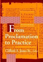 From Proclamation to Practice: A Unique African American Approach to Stewardship 0817011927 Book Cover
