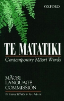 Te Matatiki: Contemporary Maori Words 0195583418 Book Cover
