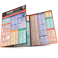 Spanish Fundamentals 2 - Vocabulary: a QuickStudy Laminated Reference Guide 1423248805 Book Cover