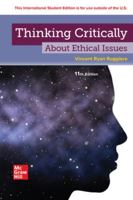Thinking Critically About Ethical Issues ISE 1266195831 Book Cover