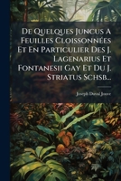 De Quelques Juncus A Feuilles Cloissonnees: Et En Particulier Des J. Lagenarius Et Fontanesii Gay Et Du J. Striatus Schsb 1247338444 Book Cover