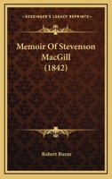 Memoir Of Stevenson MacGill 1120003008 Book Cover