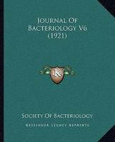 Journal Of Bacteriology V6 1164953605 Book Cover