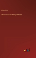 Characteristics of English Poets 3368802372 Book Cover