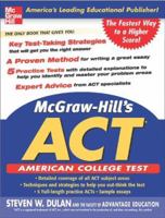 McGraw-Hill's ACT WITH CD-ROM (Mcgraw Hill's Act (Book & CD Rom)) 0071456821 Book Cover