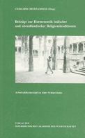 Beitrage Zur Hermeneutik Indischer Und Abendlandischer Religionstraditionen: Arbeitsdokumentation Eines Symposions 3700118627 Book Cover