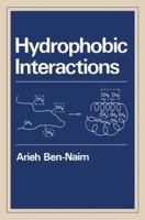 Hydrophobic Interactions 030640222X Book Cover