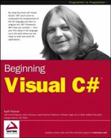 Beginning Visual C# (Programmer to Programmer) 1861007582 Book Cover