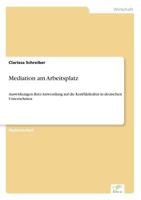 Mediation Am Arbeitsplatz 3838673050 Book Cover
