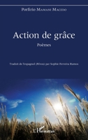 Action de grâce: Poèmes (French Edition) 2343117950 Book Cover