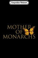 Composition Notebook: Mother of Monarchs Butterfly Tee 1700320750 Book Cover