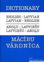 English-Latvian and Lativian-English Dictionary 9984179621 Book Cover