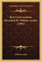 Real Conversations: Conversation VII with Professor Masson 1428643265 Book Cover