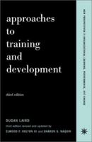 Approaches to Training and Development 0738206989 Book Cover