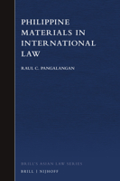 Philippine Materials in International Law 9004469710 Book Cover