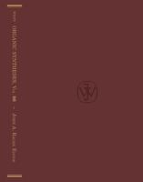 Organic Syntheses 0470556145 Book Cover