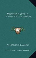 Wayside Wells: Or Thoughts From Deepdale 1163291730 Book Cover