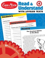 Read & Understand With Leveled Texts: Grade 4 1608236730 Book Cover