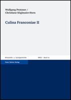 Culina Franconiae II 3515091696 Book Cover