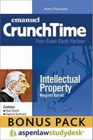 CrunchTime: Intellectual Property (Print + eBook Bonus Pack) 0735595755 Book Cover
