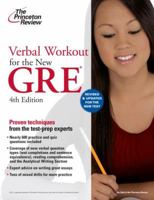 Verbal Workout for the GRE 0804125015 Book Cover