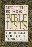 Meredith's Big Book of Bible Lists 088486197X Book Cover