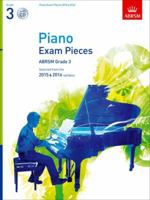 Piano Exam Pieces 2015 & 2016, Grade 3, with CD: Selected from the 2015 & 2016 syllabus 1848496516 Book Cover