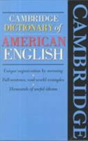Cambridge Dictionary of American English 052177974X Book Cover