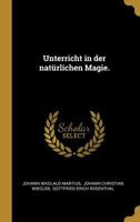 Unterricht in Der Nat�rlichen Magie. 0341513296 Book Cover