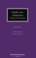 Family Law Arbitration: Practice and Precedents 1526522071 Book Cover