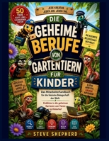 DIE GEHEIME BERUFE VON GARTENTIERN FÜR KINDER: Das Mitarbeiterhandbuch für die kleinste Belegschaft der Welt: Einblicke in die geheimen Karrieren von Tieren im Hinterhof (German Edition) B0H4KGPTXB Book Cover