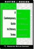 A Contemporary Guide to Literary Terms 0395742056 Book Cover