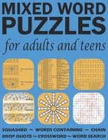 Mixed Word Puzzles for Adults And Teens: Fun and Vocabulary for Language Lovers B0BFDWCWJY Book Cover