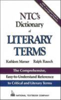 NTC's Dictionary of Literary Terms 0844254649 Book Cover