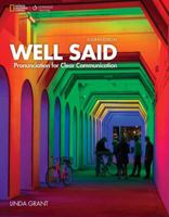 Well Said Intro: Pronunciation for Clear Communication 1413005101 Book Cover