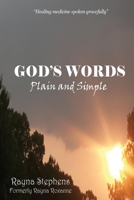 God's Words: Plain and Simple 0578580101 Book Cover