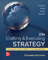 Loose-Leaf for Crafting and Executing Strategy: Concepts and Cases 1264250134 Book Cover