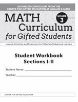 Math Curriculum for Gifted Students: Lessons, Activities, and Extensions for Gifted and Advanced Learners, Student Workbooks, Sections I-II (Set of 5) 1646320212 Book Cover