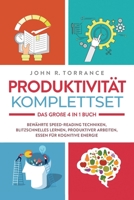 Produktivität Komplettset - Das große 4 in 1 Buch: Bewährte Speed-Reading Techniken | Blitzschnelles Lernen | Produktiver arbeiten | Essen für kognitive Energie 1647803098 Book Cover