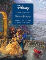 Disney Dreams Collection Thomas Kinkade Studios Disney Princess Coloring Book 1524865559 Book Cover
