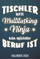 Kalender 2020: Tischler A5 Kalender Planer für ein erfolgreiches Jahr - 110 Seiten (German Edition) 1672290651 Book Cover