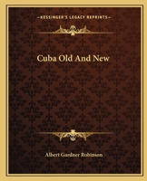 Cuba, Old and New 9356150893 Book Cover