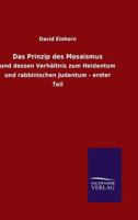 Das Prinzip Des Mosaismus 3846044474 Book Cover
