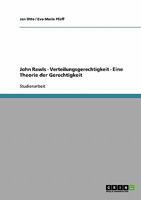John Rawls - Verteilungsgerechtigkeit - Eine Theorie der Gerechtigkeit 3638691675 Book Cover